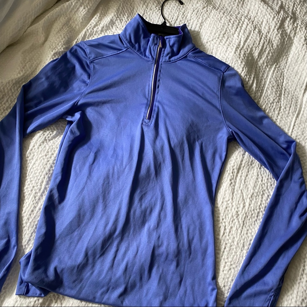 Workout shirt/ running quarter zip